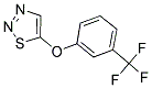1,2,3-THIADIAZOL-5-YL 3-(TRIFLUOROMETHYL)PHENYL ETHER 结构式
