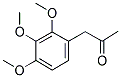 (2,3,4-TRIMETHOXYPHENYL)ACETONE 结构式