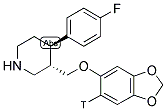 PAROXETINE, [PHENYL-6'-3H]- 结构式