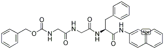 Z-GLY-GLY-PHE-BETANA 结构式