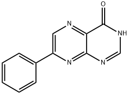 7-PHENYL-PTERIDIN-4-OL 结构式