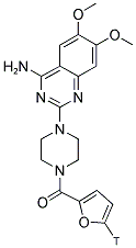 PRAZOSIN, [FUROYL-5-3H]- 结构式