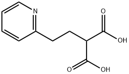 2-(2-PYRIDIN-2-YLETHYL)MALONIC ACID 结构式