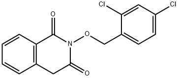 2-[(2,4-DICHLOROBENZYL)OXY]-1,3(2H,4H)-ISOQUINOLINEDIONE 结构式