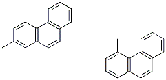 2-/4-METHYLPHENANTHRENE 结构式