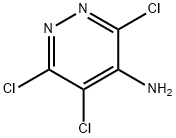 3,5,6-TRICHLOROPYRIDAZIN-4-YLAMINE 结构式