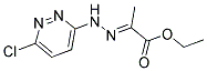 ETHYL 2-[2-(6-CHLOROPYRIDAZIN-3-YL)HYDRAZONO]PROPANOATE 结构式