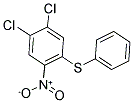 1,2-DICHLORO-4-NITRO-5-(PHENYLTHIO)BENZENE 结构式