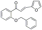 1-[2-(BENZYLOXY)PHENYL]-3-(2-FURYL)PROP-2-EN-1-ONE 结构式