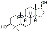 5-ANDROSTEN-4,4-DIMETHYL-3BETA,17BETA-DIOL 结构式