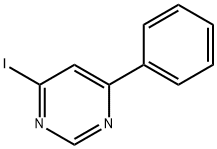 4-IODO-6-PHENYLPYRIMIDINE 结构式