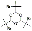 2,4,6-TRIS(1-BROMO-1-METHYLETHYL)-1,3,5-TRIOXANE 结构式