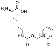 D-LYSINE(2-CHLORO-Z)-OH 结构式