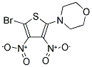 4-(5-Bromo-3,4-dinitro-2-thienyl)morpholine 结构式