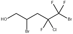 2,5-二溴-4-氯-4,5,5-三氟戊-1-醇 结构式