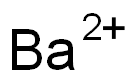 BARIUM ION CHROMATOGRAPHY STANDARD 结构式
