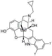 NALTRINDOLE, [5',7'-3H] 结构式