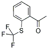 2'-(TRIFLUOROMETHYLTHIO)ACETOPHENONE 结构式