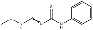 N-[(METHOXYIMINO)METHYL]-N'-PHENYLTHIOUREA 结构式