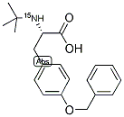 L-TYROSINE-N-T-BOC, O-BENZYL ETHER (15N) 结构式