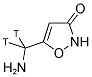 MUSCIMOL, [METHYLENE-3H(N)] 结构式