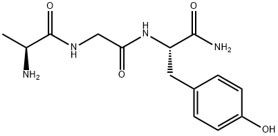 H-ALA-GLY-TYR-NH2 结构式