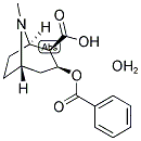 BENZOYLECGONINE HYDRATE 结构式