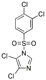 4,5-DICHLORO-1-[(3,4-DICHLOROPHENYL)SULFONYL]-1H-IMIDAZOLE 结构式