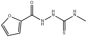 1-(呋喃-2-基羰基氨基)-3-甲基-硫脲 结构式