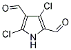 3,5-DICHLORO-1H-PYRROLE-2,4-DICARBALDEHYDE 结构式