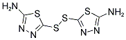 5-[(5-AMINO-1,3,4-THIADIAZOL-2-YL)DITHIO]-1,3,4-THIADIAZOL-2-AMINE 结构式