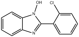 2-(2-CHLOROPHENYL)-1H-1,3-BENZIMIDAZOL-1-OL 结构式