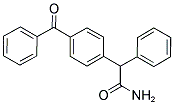 2-(4-BENZOYLPHENYL)-2-PHENYLACETAMIDE 结构式