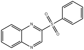 2-(PHENYLSULFONYL)QUINOXALINE 结构式