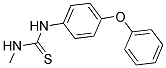 N-METHYL-N'-(4-PHENOXYPHENYL)THIOUREA 结构式