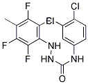 1-(2,3,5,6-TETRAFLUORO-4-METHYLPHENYL)-4-(3,4-DICHLOROPHENYL)SEMICARBAZIDE 结构式