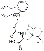 N-FMOC-L-LEUCINE, [4,5-3H] 结构式