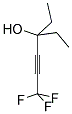 3-ETHYL-6,6,6-TRIFLUORO-4-HEXYN-3-OL 结构式