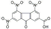 4,5,7-TRINITRO-9-OXO-9H-FLUORENE-2-CARBOXYLIC ACID 结构式