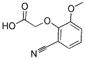 2-(2-CYANO-6-METHOXYPHENOXY)ACETIC ACID 结构式