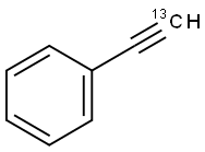 乙炔-2-13C-苯 结构式