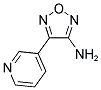 4-(3-PYRIDYL)-1,2,5-OXADIAZOL-3-AMINE 结构式