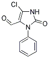 5-CHLORO-2-OXO-3-PHENYL-2,3-DIHYDRO-1H-IMIDAZOLE-4-CARBALDEHYDE 结构式