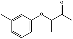 3-(3-Methylphenoxy)-2-butanone 结构式