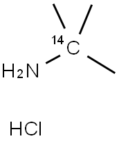 BUTYLAMINE, T-[1-14C] HYDROCHLORIDE 结构式
