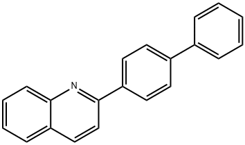 2-[1,1'-BIPHENYL]-4-YLQUINOLINE 结构式