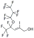 4,5,5,5-TETRAFLUORO-4-(HEPTAFLUOROPROP-1-OXY)-2-IODOPENT-2-EN-1-OL 结构式