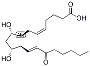 8-ISO-15-KETO PROSTAGLANDIN F2ALPHA 结构式