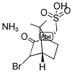 D(+)-AMMONIUM-ALPHA-BROMOCAMPHOR-10-SULFONATE 结构式
