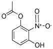 3-Hydroxy-2-nitrophenyl acetate 结构式